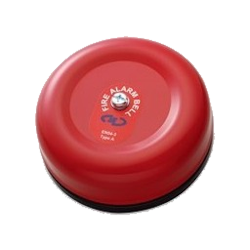 Pavojaus skambutis 6" 24V, raudonas, 93dB, EN54-3