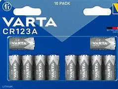 Baterija Varta ličio CR123 3V IĮ Signalita