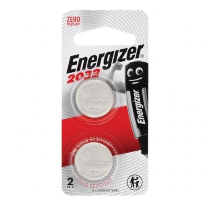CR2032 3V 235 mAh ličio elementas, Energizer, 2 vnt.