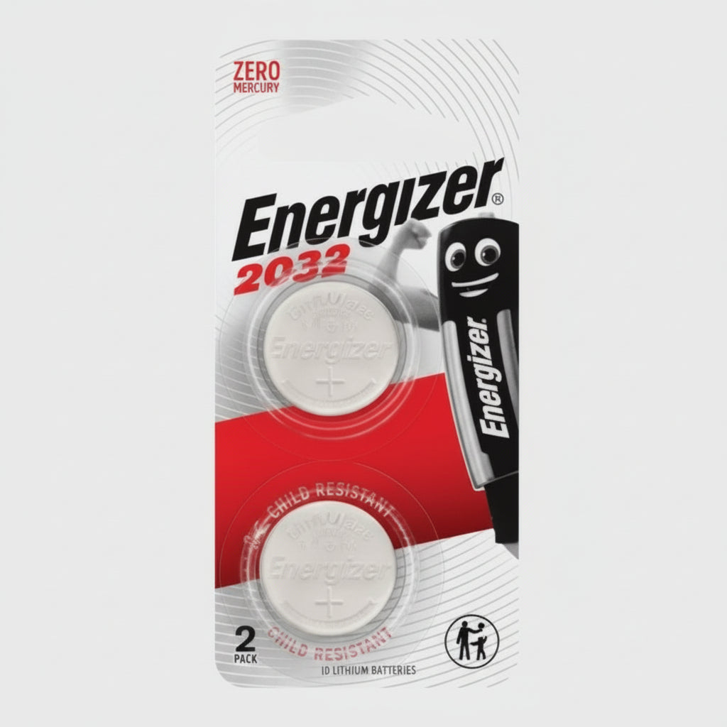 CR2032 3V 235 mAh ličio elementas, Energizer, 2 vnt. IĮ Signalita