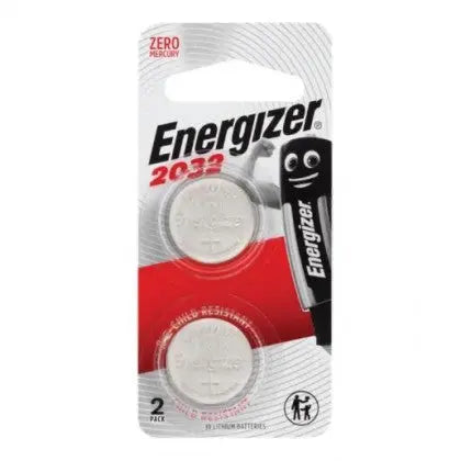CR2032 3V 235 mAh ličio elementas, Energizer, 2 vnt. IĮ Signalita