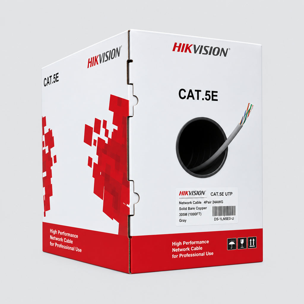 Kabelis ryšio UTP 5E lauko Hikvision DS-1LN5EO-UU/E IĮ Signalita