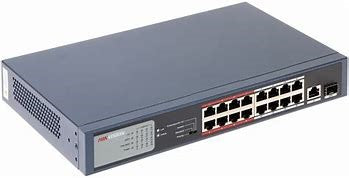 18 prievadų, 16 PoE komutatorius Hikvision DS-3E0318P-E(C)