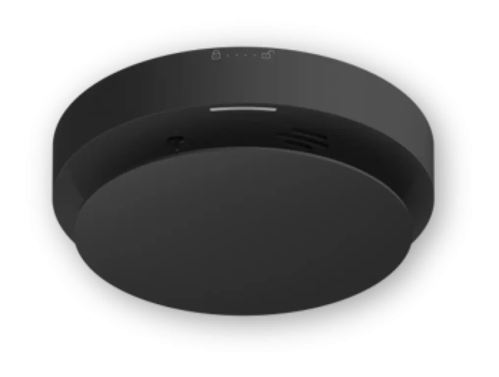 Belaidis dūmų ir temperatūros detektorius Hikvision AX PRO DS-PD451SMK-WE juodas IĮ Signalita
