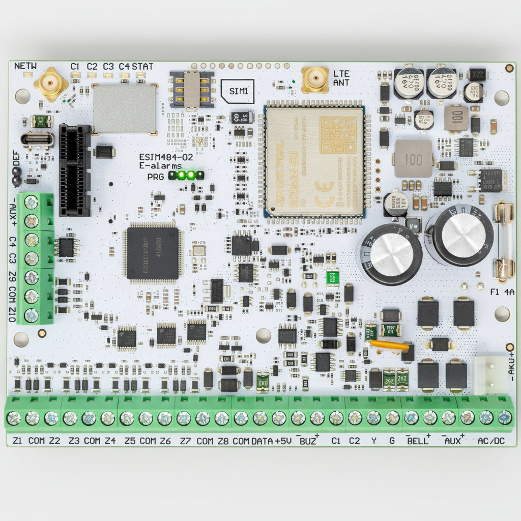 GSM centralė Eldes ESIM484 10z/ATZ20z IĮ Signalita