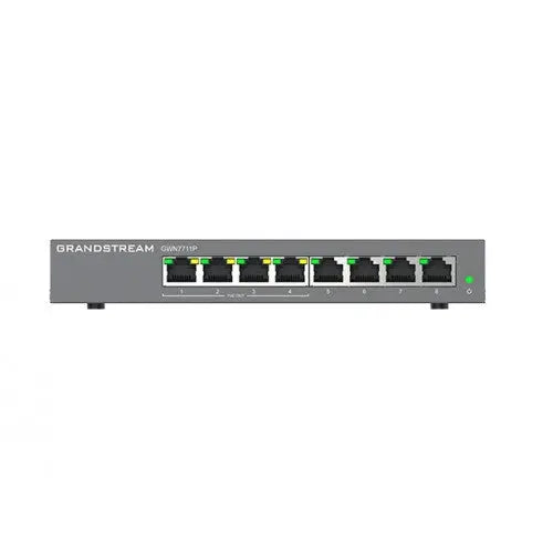 Tinklo komutatorius Grandstream GWN7711P IĮ Signalita
