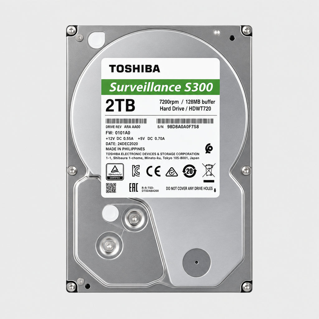 Kietasis diskas 2TB vaizdo stebėjimo sistemoms IĮ Signalita