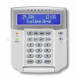 Klaviatūra Paradox K32LCD+