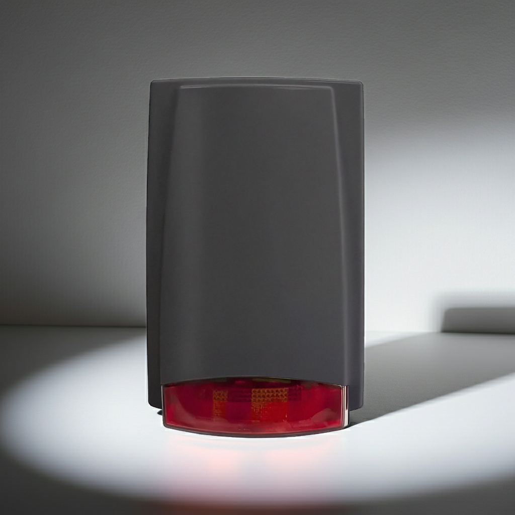 Lauko apsaugos sirena MR300RGR – pilka, raudona blykstė, 115 dB IĮ Signalita