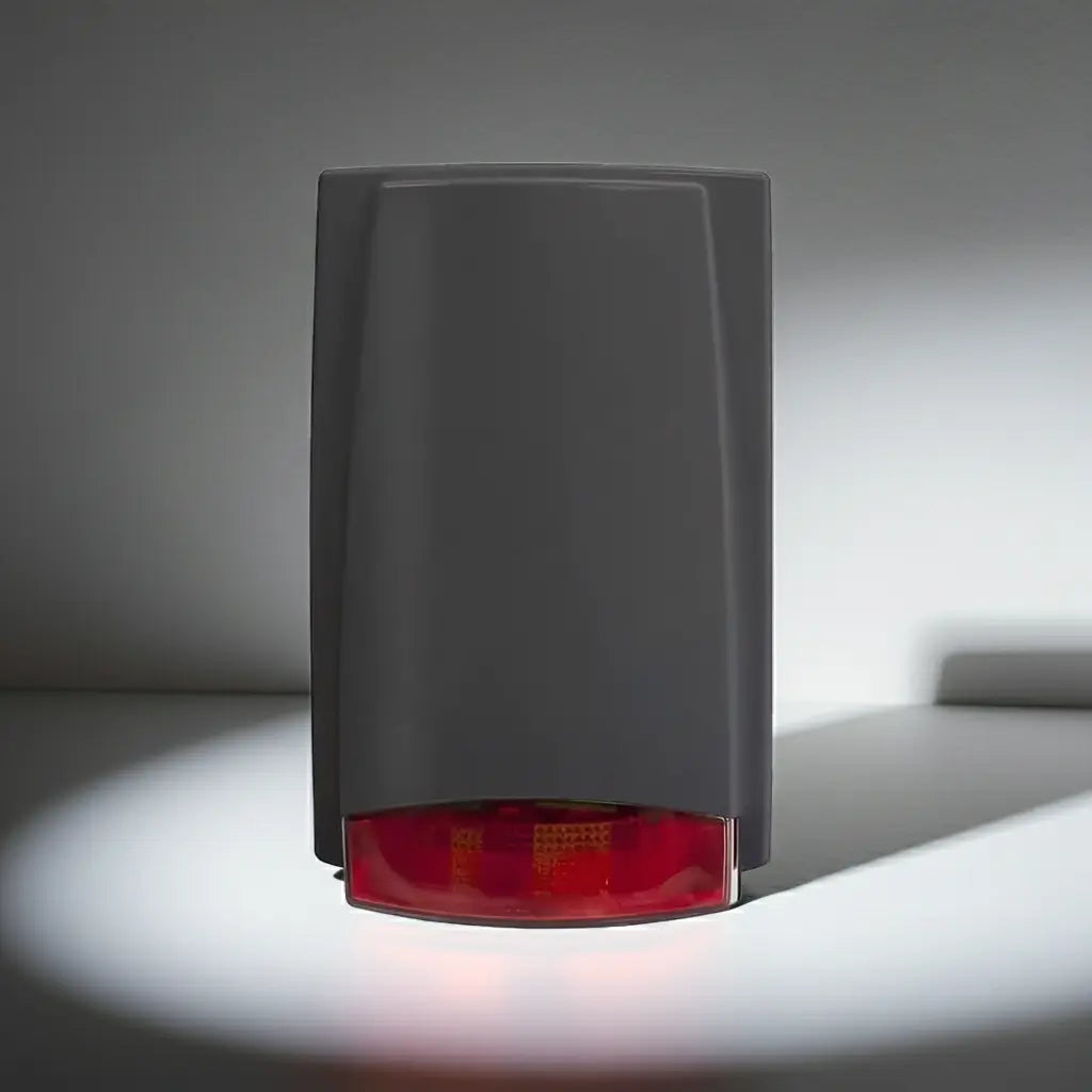Lauko apsaugos sirena MR300RGR – pilka, raudona blykstė, 115 dB IĮ Signalita