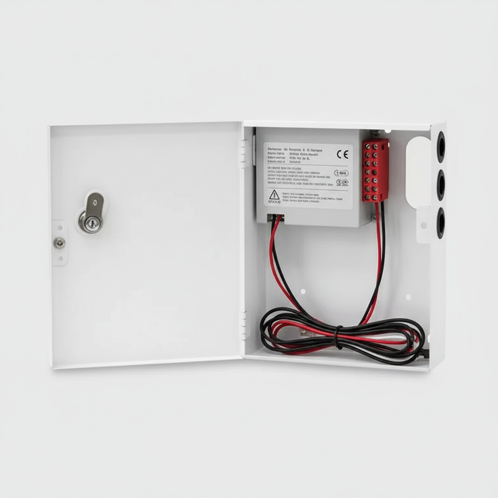 12V power supply Maitinimo blokas su korpusu ZTP1203B (3A/12V, su akum. krovimu) IĮ Signalita