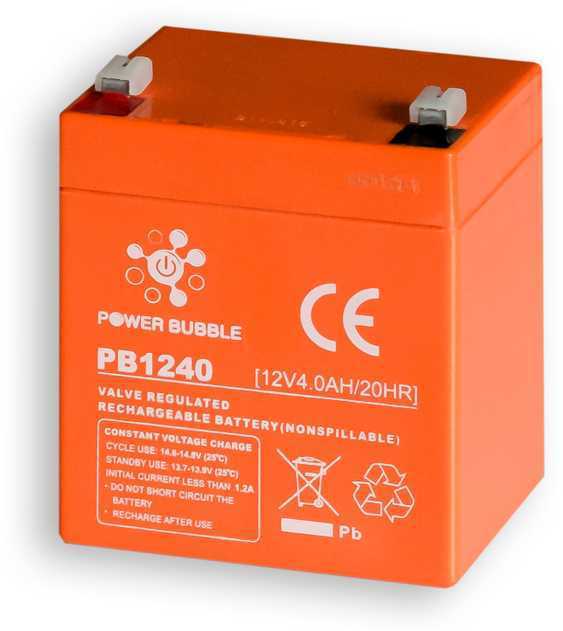 Akumuliatorius Power Bubble PB1204 4Ah