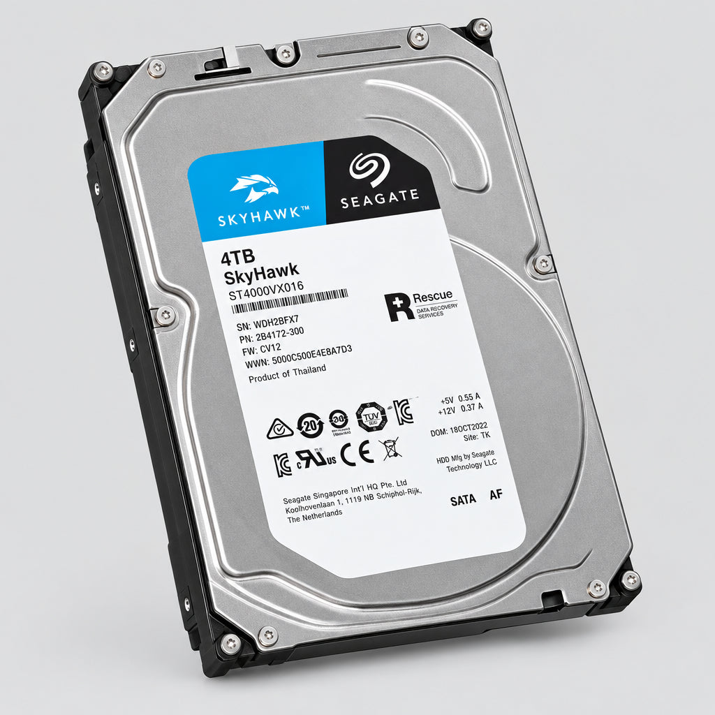 Kietasis diskas Seagate 4TB vaizdo stebėjimo sistemoms IĮ Signalita