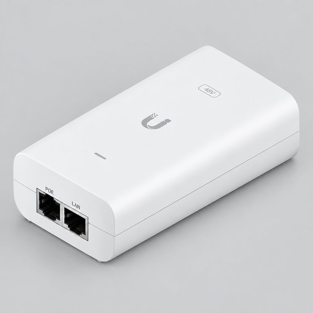 UBIQUITI 54V DC, 1,5A gigabito PoE adapteris POE-54-80W-G IĮ Signalita