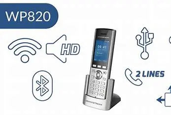 Wi-Fi IP telefonas Grandstream WP820 IĮ Signalita