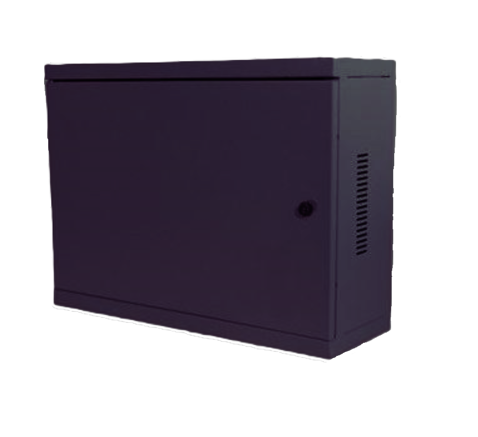 3U skapis 540x400x180 vertikālai iekārtu montāžai 19", MELNS, WT-2328-3U
