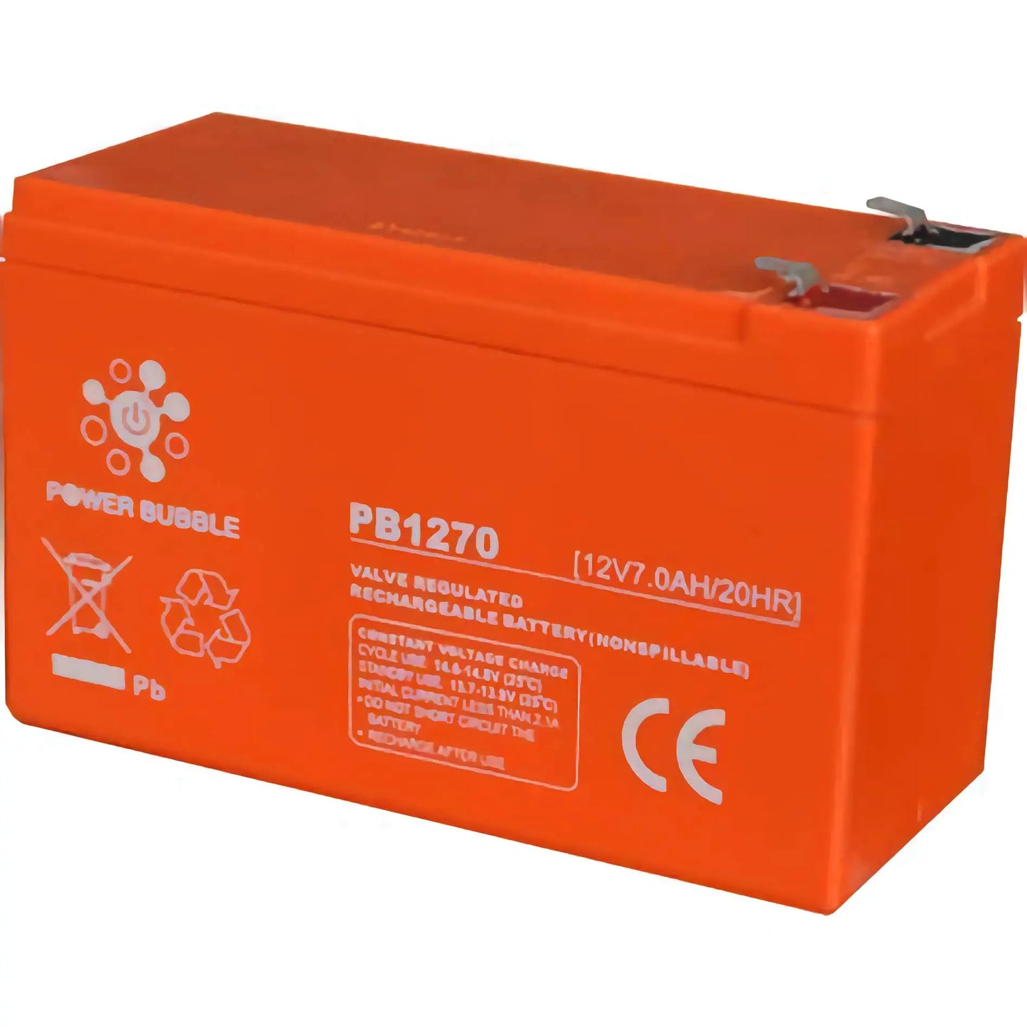 Akumuliatorius Power Bubble 7Ah/12V IĮ Signalita