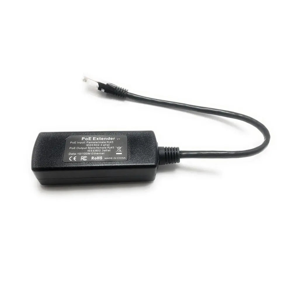 802.3af/at Ethernet PoE plėstuvas 10/100 Mbps PoE-EXT-Active IĮ Signalita