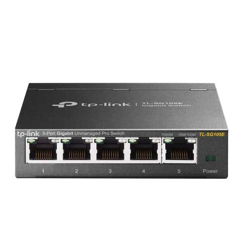 TP-LINK TL-SG105E 5 portų gigabit „Easy Smart“ komutatorius