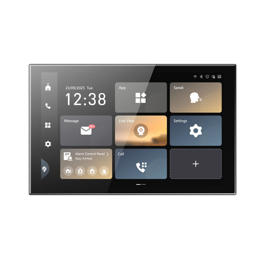 Hikvision Android Monitor for Intercoms DS-KH9570-WTE1/S (Black)