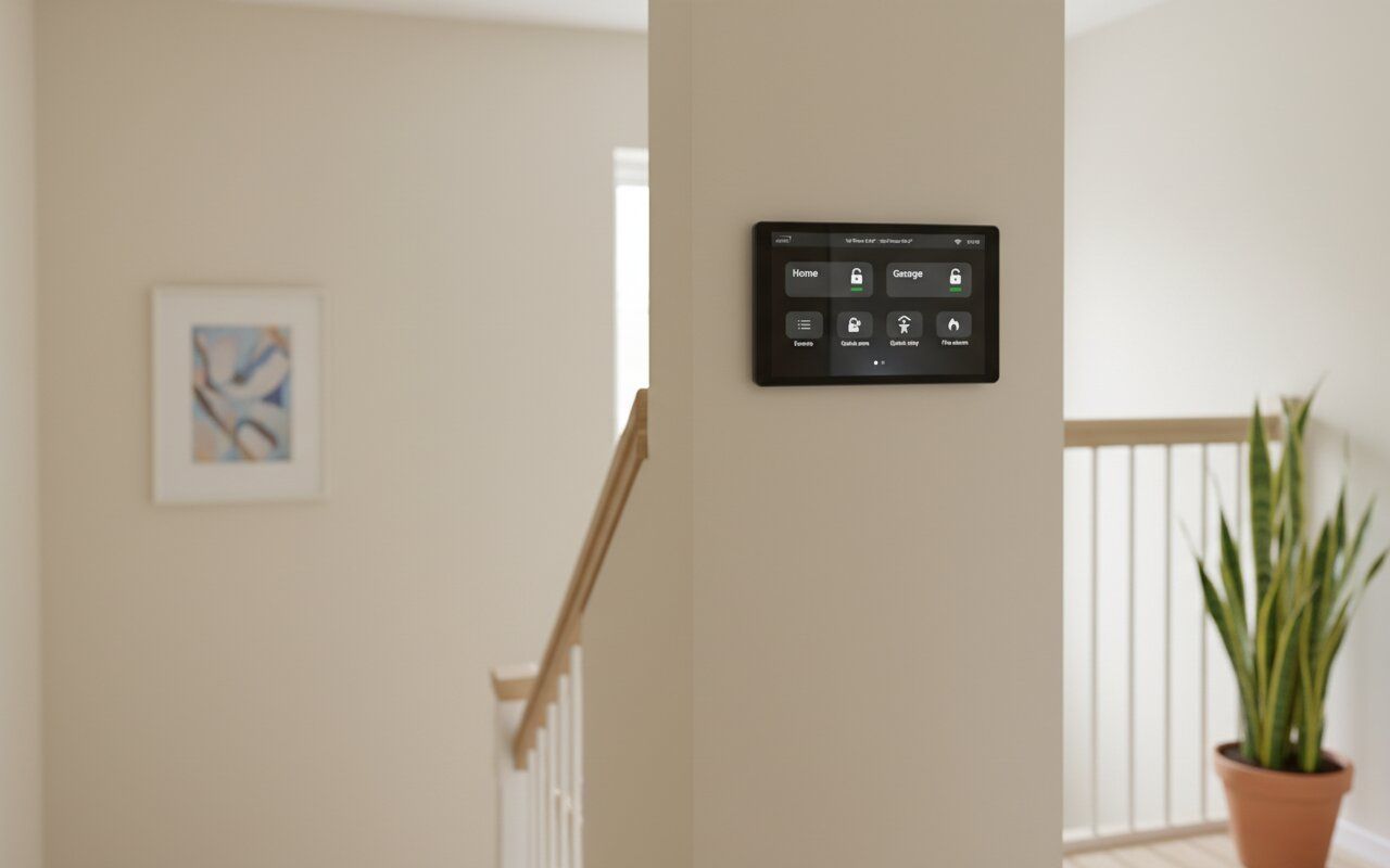 Eldes EKB6B keypad for ESIM484 control panel, black