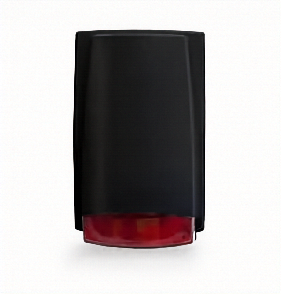 Lauko apsaugos sirena MR300RBLK – juoda, raudona blykstė, 115 dB IĮ Signalita