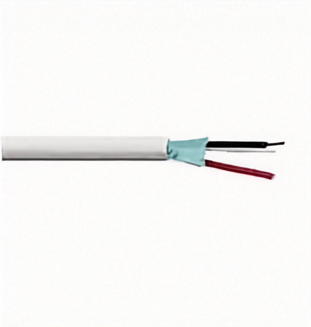 FB-2x0.8/W FlexBox signalo kabelis 1x2x0,8mm CU ekranuotas