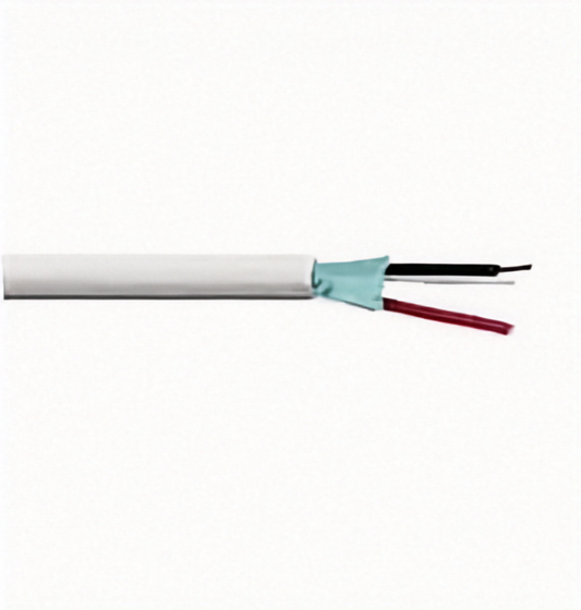 FB-2x0.8/W FlexBox signalo kabelis 1x2x0,8mm CU ekranuotas