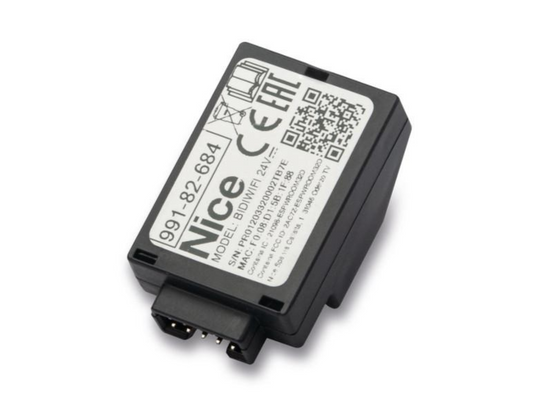 Nice BiDi-WiFi programming interface for controlling Nice automation with a smartphone