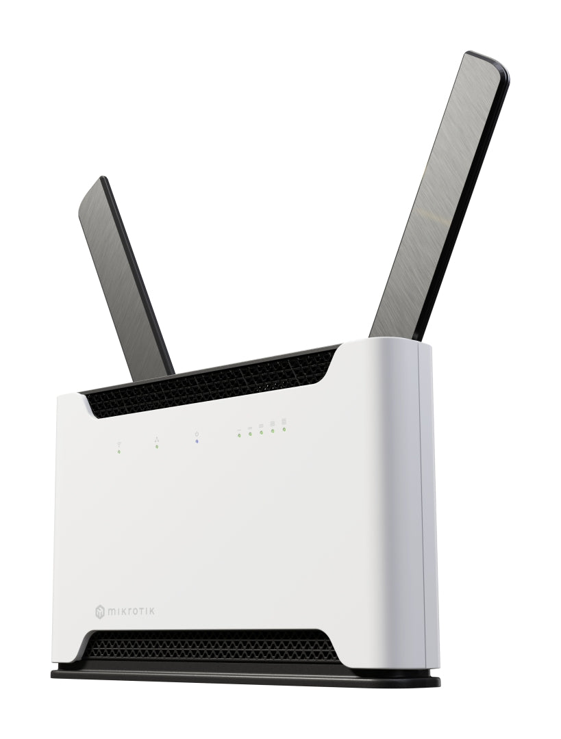 MIKROTIK aukščiausios klasės namų „Wi-Fi 6“ prieigos taškas su LTE/5G modemu ir eSIM palaikymu Chateau 5G R17 ax (S53UG+5HaxD2HaxD&TC_RG650E-EU)