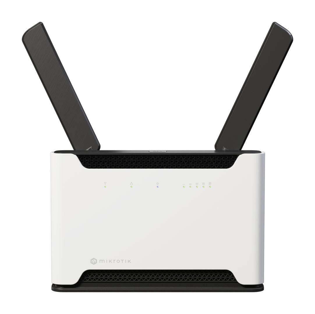 MIKROTIK aukščiausios klasės namų „Wi-Fi 6“ prieigos taškas su LTE/5G modemu ir eSIM palaikymu Chateau 5G R17 ax (S53UG+5HaxD2HaxD&TC_RG650E-EU)