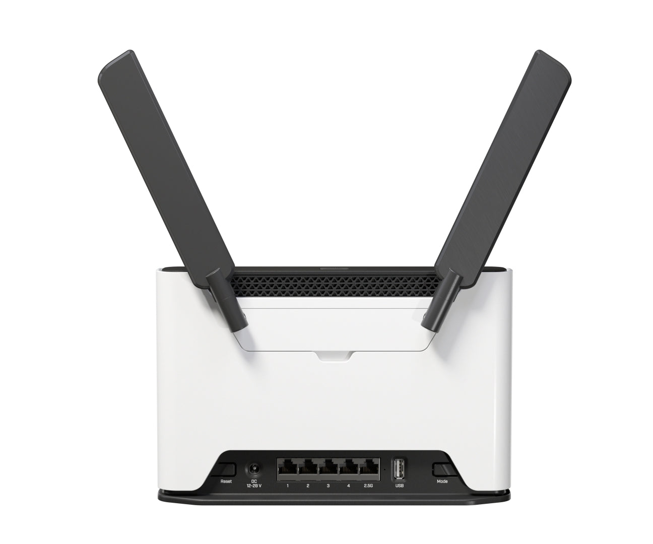MIKROTIK aukščiausios klasės namų „Wi-Fi 6“ prieigos taškas su LTE/5G modemu ir eSIM palaikymu Chateau 5G R17 ax (S53UG+5HaxD2HaxD&TC_RG650E-EU)