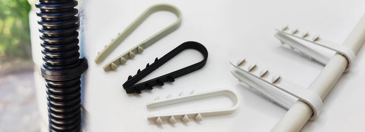 Kaištis BP apkabėlė 3-13mm Baltplast (100 vnt, juoda)