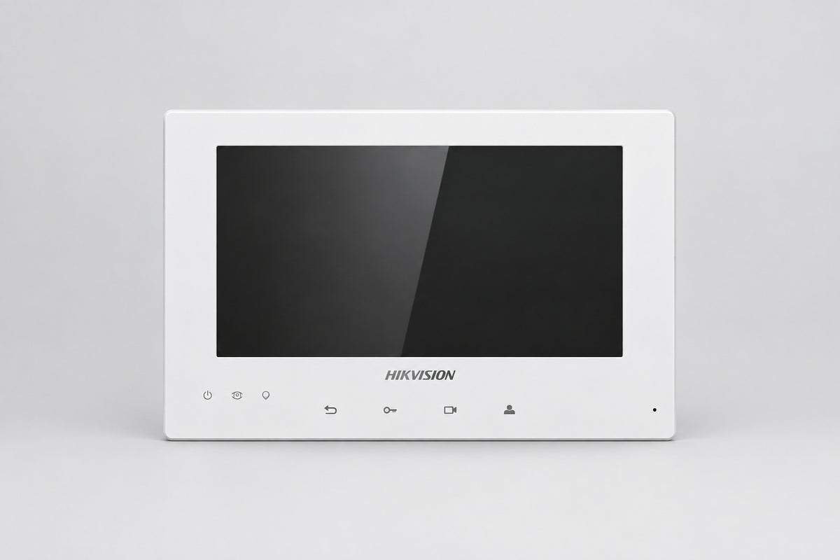 Monitorius telefonspynės Hikvision DS-KH6320-WTE1-W baltas