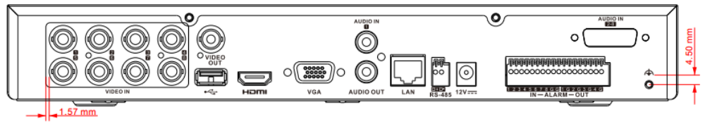 Turbo HD įrašymo įrenginys Hikvision iDS-7208HQHI-M1/XT