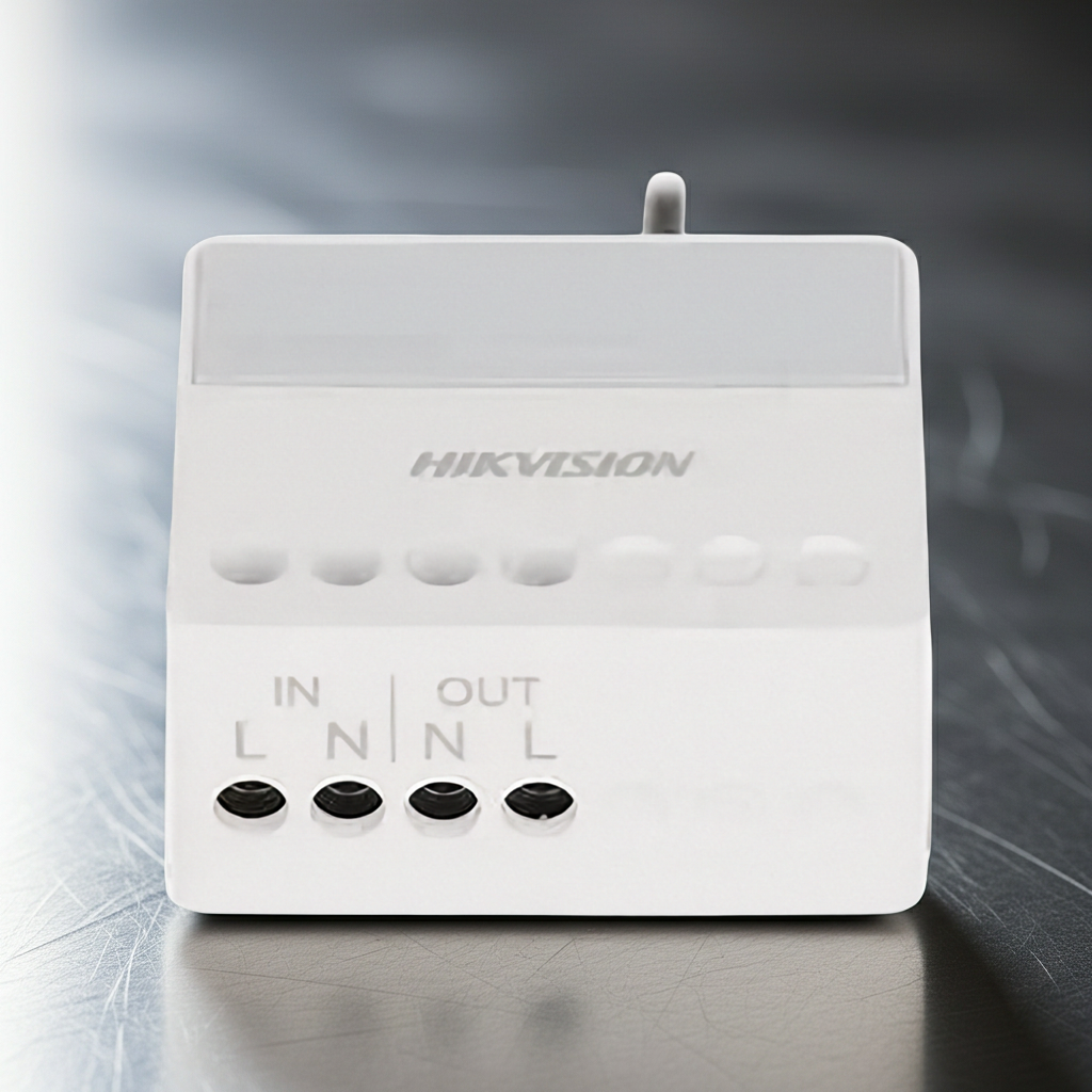 Hikvision rėlinis modulis AC100-240V DS-PM1-O1H-WE AX PRO IĮ Signalita