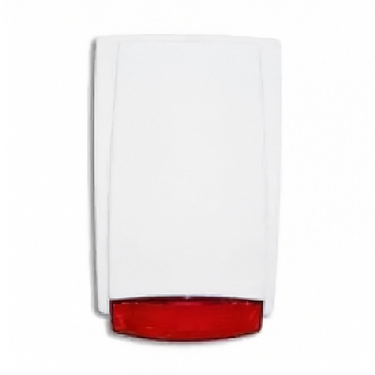 Lauko apsaugos sirena MR300R – balta, raudona blykstė, 115 dB IĮ Signalita