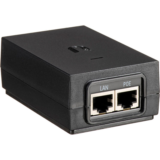 UBIQUITI 48 VDC, 0.5A Gigabit PoE Adapter (POE-48-24W-G)
