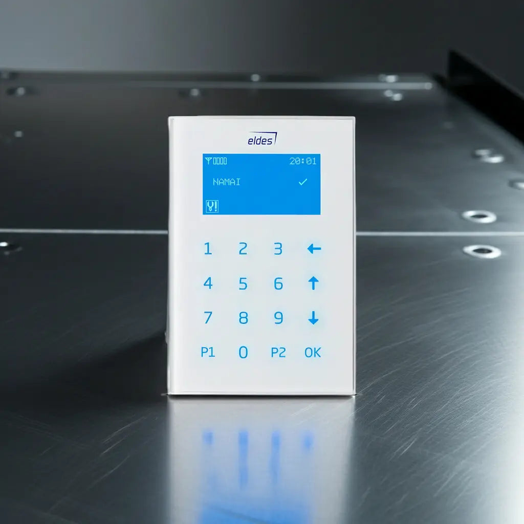 Valdymo pultelis EKB2W centralei ESIM384, ESIM484, sensorinis, baltas IĮ Signalita